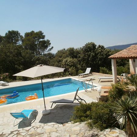 Lorgues, La Tourelle, Immense Piscine, Plongeoir, Vue, Au Grand Calme Villa Buitenkant foto