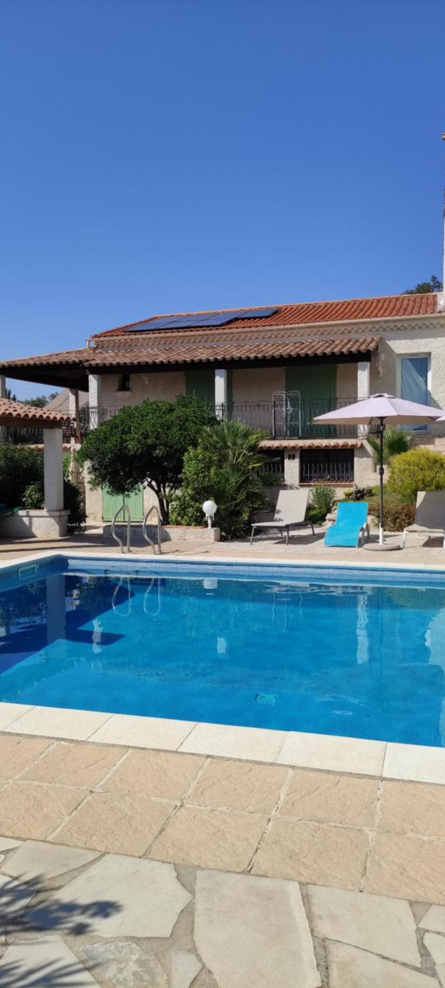 Lorgues, La Tourelle, Immense Piscine, Plongeoir, Vue, Au Grand Calme Villa Kamer foto